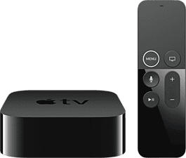 APPLE MP7P2ZD/A TV 4K HDR 64GB 5TH - Multimediaplayer (Schwarz)