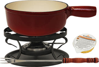 HEIDI CHEESE LINE Rustic Eco Red - Set à fondue (Rouge)