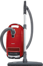 MIELE Complete C3 Parquet Plus PowerLine - Staubsauger (Rot, mit Beutel)