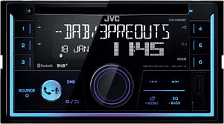 JVC KW-DB93BT - Autoradio (Nero)