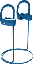 ISY IBH 3500 - Écouteurs Bluetooth avec crochets auriculaires (In-ear, Bleu)