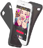 MediaMarkt SBS TEPOLOIP7K - capot de protection (Convient pour le modèle: Apple iPhone 6, iPhone 6s, iPhone 7, iPhone 8)
