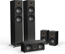JAMO S 807 HCS - Système de haut-parleurs 5.0 (Noir)