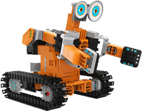 UBTECH Jimu Robot TankBot - Système modulaire robotique - Bluetooth - Jaune - Kit de construction robot (Multicouleur)