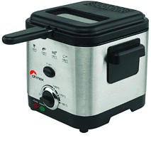 OHMEX FRY-1515 - friggitrice (Acciaio/Nero)