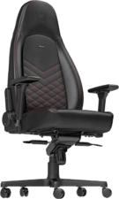 NOBLECHAIRS ICON - Chaise de jeu (Noir/rouge)
