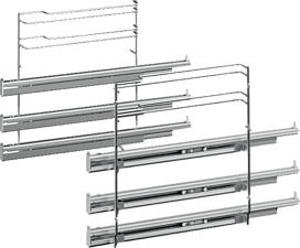 SIEMENS HZ638D30 TELESKOP-VOLLAUSZUG 3-FACH Guide telescopiche