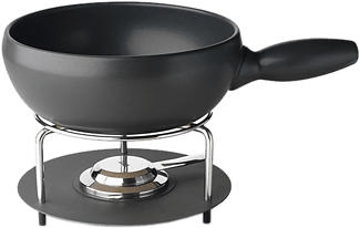 STOECKLI Aragon L - Set fonduta di formaggio (Nero)