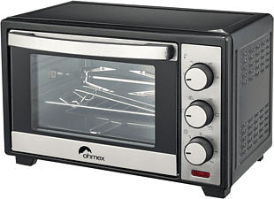 OHMEX OVN-2525 - Minibackofen (Silber/Schwarz)