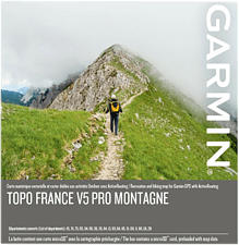 GARMIN 010-12752-00 TOPO France V5 PRO Montagne - Carte pour GPS