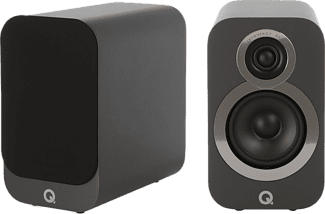 Q-ACOUSTICS 3010i - Coppia di altoparlanti da scaffale (Grigio)