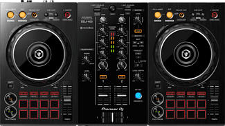 PIONEER DJ DDJ-400 - Contrôleur DJ (Noir)