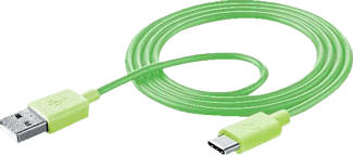 CELLULAR LINE SMART USB Type C - Datenkabel (Grün)