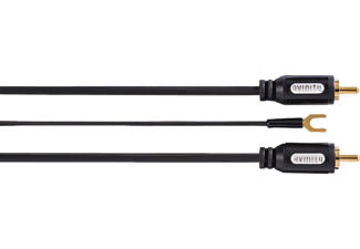AVINITY 00127062 - Cavo RCA (Nero/Oro)