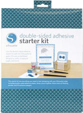 SILHOUETTE Double-Sided Adhesive Starter Kit - Carta autoadesiva (Multicolore)
