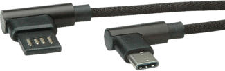 ROLINE USB Kabel - Adapterkabel (Schwarz)