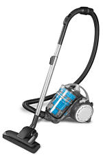 E.ZICOM E.ZICLEAN TURBO ECO SILENT - Aspirateur (Noir/Bleu)