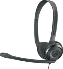 EPOS SENNHEISER PC 5 Chat - Micro-casque (Câblé, Binaural, On-ear, Noir)