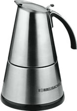 ROMMELSBACHER EKO 366 E - Espressokocher (Edelstahl/Schwarz)