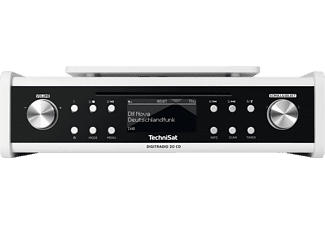 TECHNISAT DIGITRADIO 20 CD - Radio da cucina (DAB+, FM, Bianco)