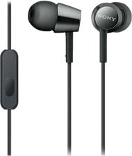 SONY MDR-EX155AP - Casque (In-ear, Noir)