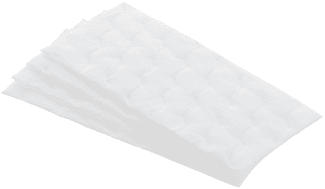 XAVAX 110242 MF 02 ABLUFTFILTER 4PCS - Filtro di scarico per aspirapolvere (Bianco)
