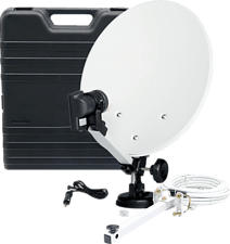 TELESTAR SAT CAMPING CASE - Système SAT de camping (Noir/Blanc)