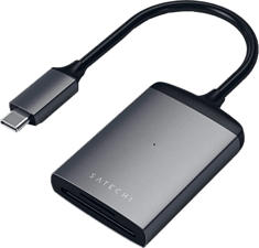 SATECHI TCU3CRM - Lecteur de carte (Gris)