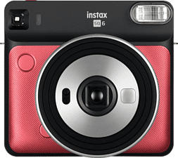 FUJIFILM Instax SQUARE SQ6 - Sofortbildkamera Ruby Red