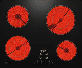 MIELE KM 6539 FL - Kochfeld (Schwarz)