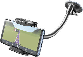 CELLULAR LINE Pilot Flexi - Flexible Smartphone-Halterung (Schwarz)