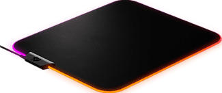 STEELSERIES QcK Prism Cloth - Tappetino per mouse da gioco RGB (Nero)