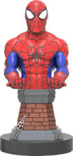 EXQUISITE GAMING Cable Guy - Spider Man - Contrôleur ou support de téléphone (Multicouleur)