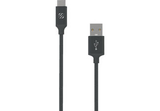 SCOSCHE StrikeLine Premium CAB4SG - Cavo USB-A a USB-C (Grigio scuro)