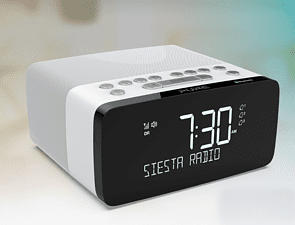 PURE DIGITAL Siesta Charge - Radiosveglia (DAB+, FM, Bianco)