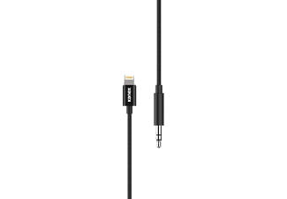 KANEX K157-1311-BK3F - Câble adaptateur Lightning vers 3.5mm (Noir)