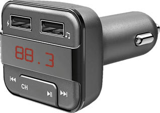 HAMA Prime Line - FM-Transmitter (Grau)