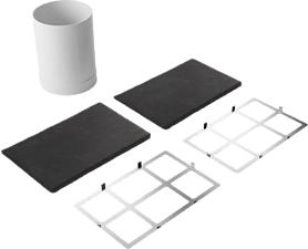 BOSCH DSZ9ID0P0 - Starterset regenerierbar (Weiss/Schwarz)