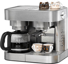 ROMMELSBACHER EKS 3010 Kaffee-/Espresso Center - Espressomaschine (Edelstahl)
