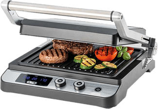 KOENIG B02317 - Kontaktgrill (Silber/Schwarz)