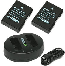WASABI POWER KIT‐BB‐ENEL14‐01 - Akku (Schwarz)