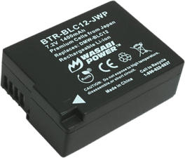 WASABI POWER BTR‐BLC12‐JWP‐002 - Batteria ricaricabile (Nero)
