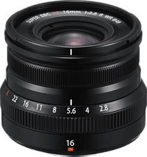 FUJIFILM FUJINON XF16mm F/2.8 R WR - Obiettivo a lunghezza focale fissa
