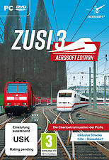 PC - Zusi 3 Aerosoft Edition + Strecke Köln-Düsseldorf /D