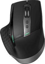 RAPOO MT750S - Mouse (Nero/Argento)