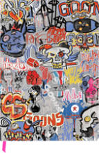 MediaMarkt GAYA Rage 2 - Graffiti dei bulli - Taccuino (Multicolore)