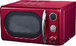 MediaMarkt OHMEX MWO-2033RETRO - Mikrowelle mit Grillfunktion (Rot)