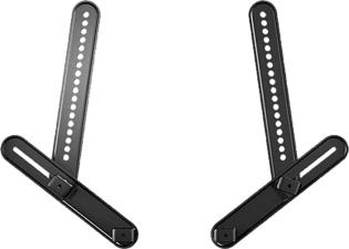 SANUS SA405-B2 UNI Soundbar Mount - Support de barre de son (Noir)