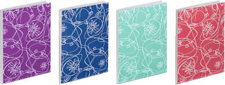HAMA Decori II 10x15cm - Album avec couverture souple (Violet/Belu/Vert/Rouge)