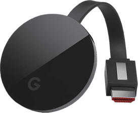 GOOGLE Chromecast Ultra EU Version - Dispositivo per lo streaming (Nero)